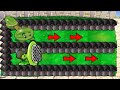 99 Melon-pult Vs 99 Gatling Pea Vs Giga Gargantuar Vs Dr. Zomboss - Plants vs Zombies Battlez
