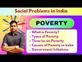 Poverty | Types, Theories, Causes and Consequences of Poverty | Social Problems in India