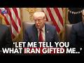 Donald Trump Reveals Iran's 'Peace' Gesture \u0026 Gift Through THIS President