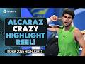 Becoming The Greatest Shotmaker Tennis Has Ever Seen?! | Carlos Alcaraz Doha 2026 Highlight Reel