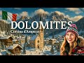 ITALY 🇮🇹 ❄️ Cortina d'Ampezzo 2025–The Queen of the DOLOMITES ❤️| Winter Landscapes 4K City Walk