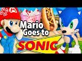 Crazy Mario Bros: Mario Goes To Sonic!