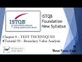 ISTQB Foundation Level | 4.2.2 Boundary Value Analysis | 2 \u0026 3 Point Analysis | ISTQB Tutorials