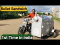 Sandwich Wale Bullet Raja | Hitesh Bhai- Selling Sandwich On His Bullet- Fire Sandwich | Street Food
