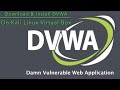 How to install DVWA - Damn Vulnerable Web Application in Kali Linux | Web Application Hacking Lab