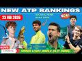 Doha 2026 ATP Rankings Shake-Up! Alcaraz Wins, Menšík Stuns Sinner, Djokovic \u0026 Zverev Fall!
