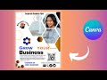 Corporate Business Flyer Design in canva || canva tutorial by FSA Creator21