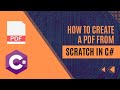 How to Create PDF from Scratch in C# using PDF.co Web API