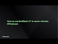 How to use EndNote 21 in seven minutes (Windows)