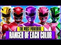 ALL 10 POWER RANGER COLORS AND THE STRONGEST OF EACH | NERD EMPIRE
