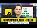 Master JavaScript DOM Manipulation with Projects (Full Beginner Course!)