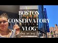 week in my life at the boston conservatory at berklee vlog!