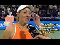 Jessica Pegula Interview after beating Amanda Anisimova in Dubai