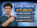 New to Azure? Learn Azure Portal in 15 Minutes!