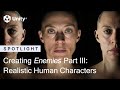 Creating 'Enemies' Part III: Realistic human characters || Unity Demo Team