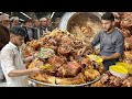 MOST WANTED PAKISTANI GOLDEN BEEF PULAO MOUNTAIN | THE VIRAL PESHAWARI STREET FOOD ZAIQA CHAWAL