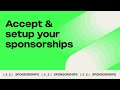 HOW TO ACCEPT AND SETUP A STREAMELEMENTS SPONSORSHIP