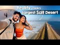 We Stayed 3 Days in The Largest Salt Desert of India 😍 | Living in Tent City + Food \u0026 Cost Vlog 👇🏼