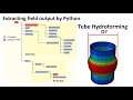 # 2: Extracting field output from Tube hydroforming odb file by python scripting in Abaqus
