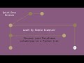 Basics - How to Convert a Dataframe Column to a Python List? What about a Dataframe Row?