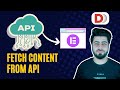 Fetch Content from API into Your Elementor Website with Remote Content Widget | ft. Dynamic.ooo