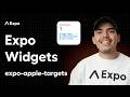 How to add native iOS Widgets to your Expo app (SwiftUI + Expo Apple Targets)