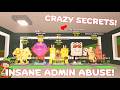 I stole CRAZY SECRETS during ADMIN ABUSE using this NEW METHOD...  (Steal A Brainrot) 🔥