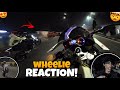 Superbikes night ride crazy reactions 😳