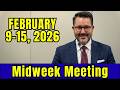 Midweek Meeting 2026 | FEBRUARY 9-15, 2026 | English | Jehovah Provides True Security