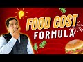 how to calculate food cost | food cost format | food cost formula