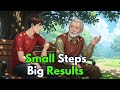 Small Steps, Big Results – Motivational English Story of True Success