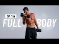 30 Min Full Body Dumbbell Workout at Home to Build Muscle