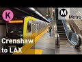 LA Metro K Line Ride: Expo/Crenshaw to LAX/MTC