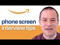 Amazon Phone Screen Interview Tips from a Former Amazon Interviewer