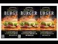 Burger Promotion Poster | Flyer Design Photoshop Tutorial