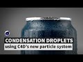 Animated Condensation Droplets using C4D's new particle system