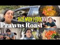 Days when I cook | Prawns Roast 🥰| Sindhu Krishna| Diya Krishna