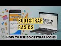 HOW TO USE BOOTSTRAP ICONS 😍🤩😎😀