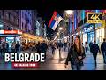 Nightlife in Belgrade Is NOT What I Expected! 😲 4K Walking Tour – Serbia