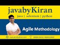Agile Methodology - For  Selenium \u0026 Java-JAVA BY KIRAN | JAVA | SELENIUM | PYTHON