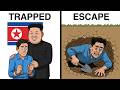 escaping north korea is easy, actually