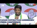 Congress LIVE | Kannan Gopinathan Addresses Press Conference | Rahul Gandhi | PM Modi | HM Amit Shah