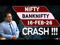 Nifty Prediction and Bank Nifty Analysis for Monday | 16 February 26 | Bank NIFTY Tomorrow