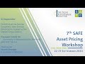 7th SAFE Asset Pricing Workshop: Fousseni Chabi-Yo (University of Massachusetts, Amherst)