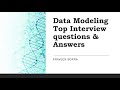 Top Data Modelling Interview Questions \u0026 Answers | Data Modelling Tutorial | Data Modelling concepts