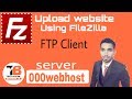 Upload a complete Website on server using FileZilla || FileZilla Tutorial [Hindi/Urdu]
