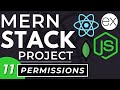 User Role-Based Access Control \u0026 Permissions in React JS | MERN Stack