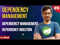 Dependency Management in Spring Framework | Dependency Injection \u0026 Dependency Lookup in Spring #java