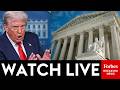 LIVE: President Trump Holds Press Briefing In Response To Supreme Court Striking Down His Tariffs