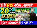 today's morning news odisha/10 april 2026/subhadra yojana online apply process/odisha news today